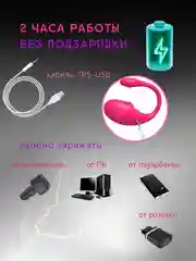 Розовый вибратор женский, с дистанционным управлением, Bluetooth