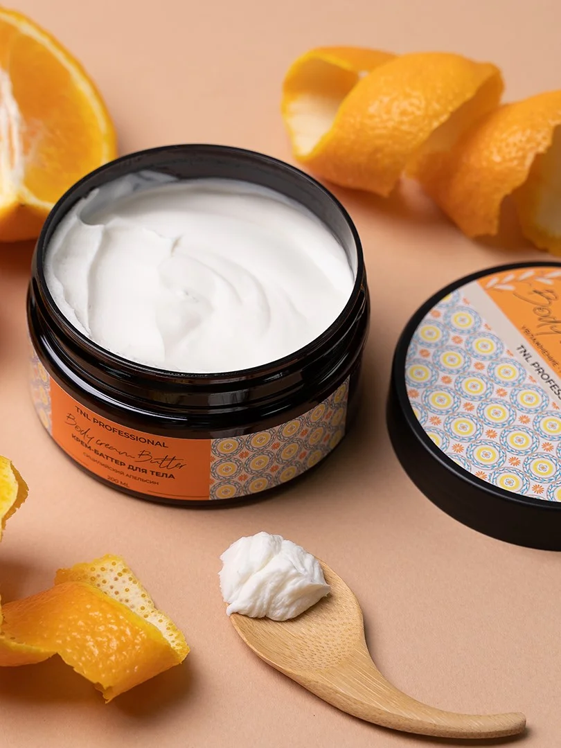 Крем-баттер для тела Body Cream Butter TNL Professional, 200 мл