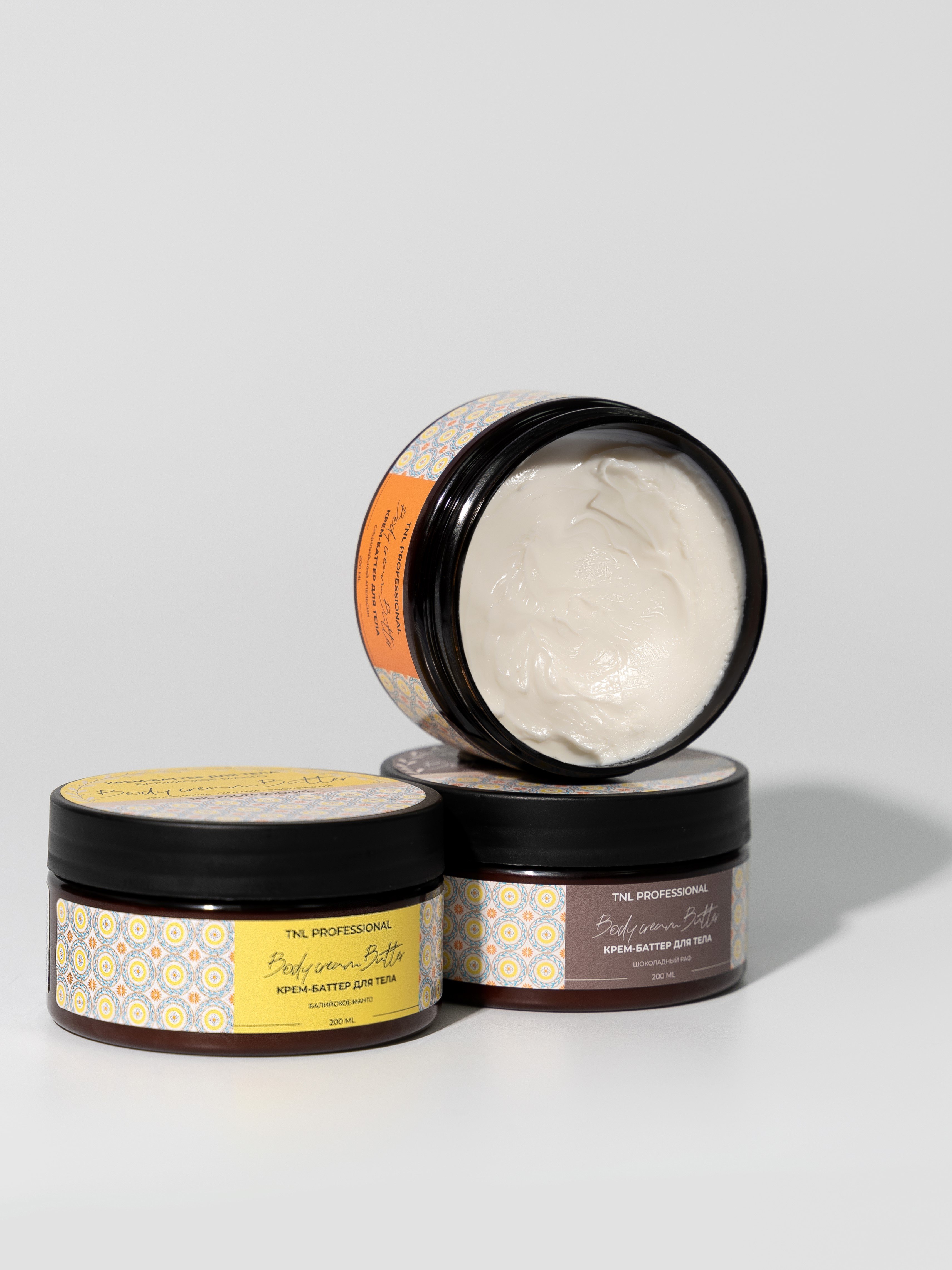 Крем-баттер для тела Body Cream Butter TNL Professional, 200 мл