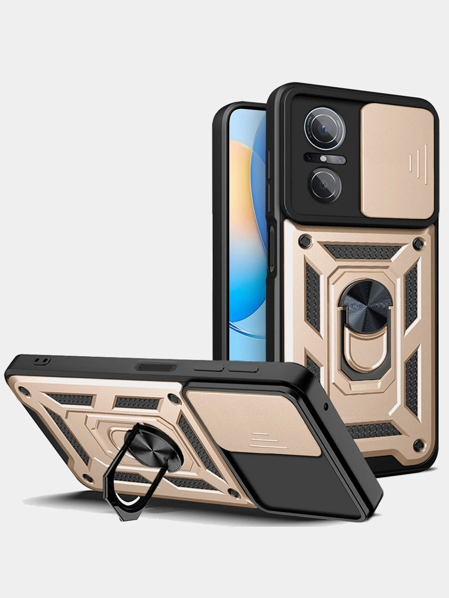 Розовый чехол противоударный armors для Huawei Nova 9 SE / Хуавей Нова 9 SE с защитой камеры