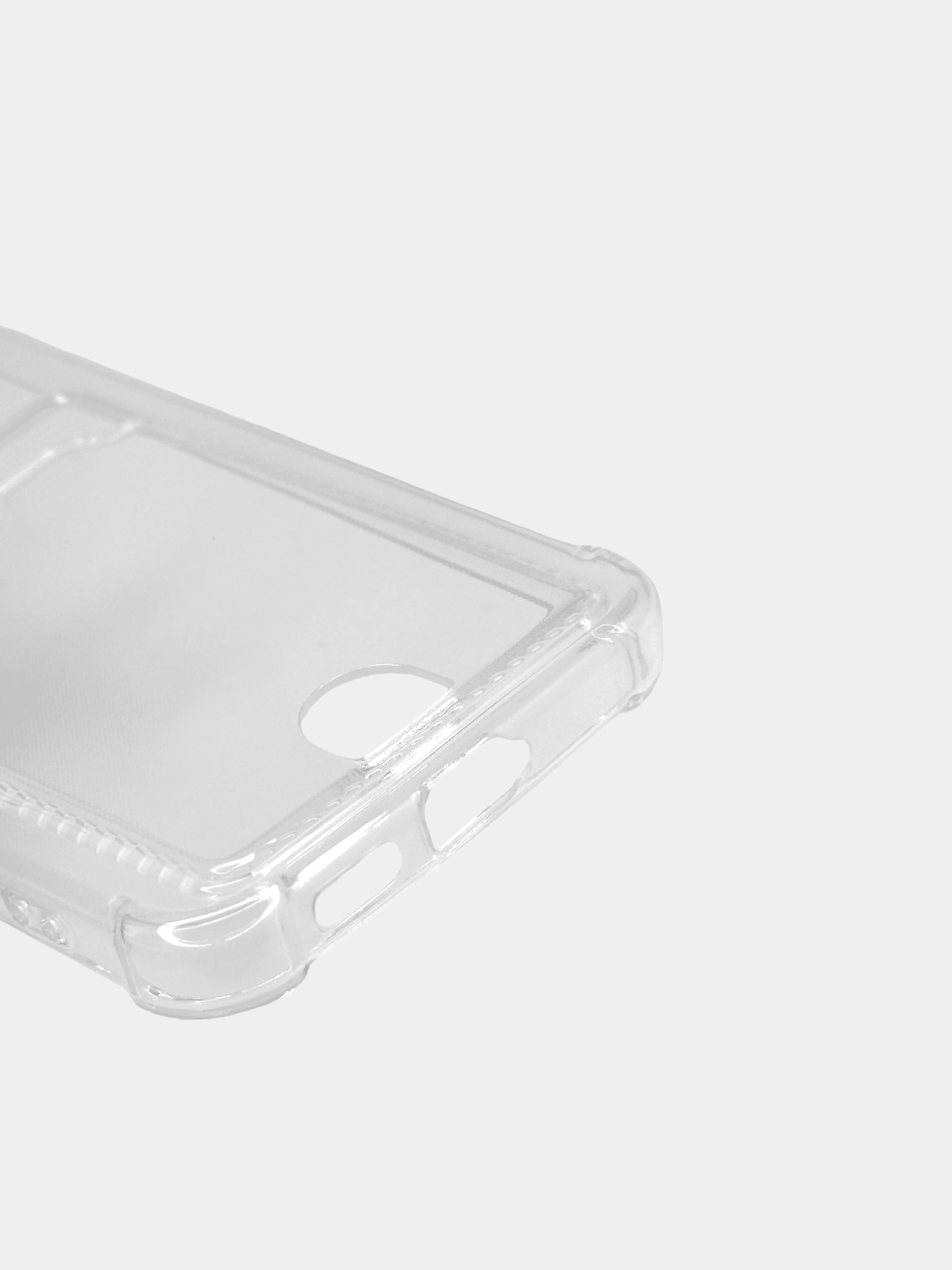 Чехол для Samsung Galaxy S24 / Самсунг Галакси С24 прозрачный с карманом для карты