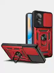 Красный чехол противоударный armors для Huawei Nova 9 SE / Хуавей Нова 9 SE с защитой камеры