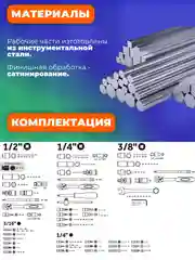 Набор головок и ключей 219пр. 1/4",3/8",1/2" PRO STARTUL LE MANS, PRO-219L