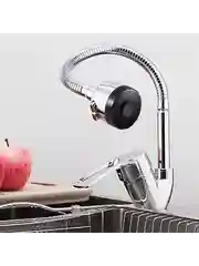 Смеситель для кухни, с гибким изливом, однорычажный