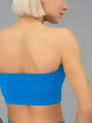Серебряный топ Giulia Bandeau