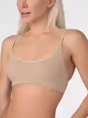 Бежевый топ Giulia BRASSIERE RIB