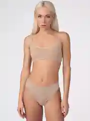 Бежевый топ Giulia BRASSIERE RIB