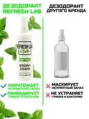 Дезодорант для обуви REFRESH LAB MINTFRESH, 100 мл