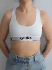 Белый топ Giulia Cotton Bra 01