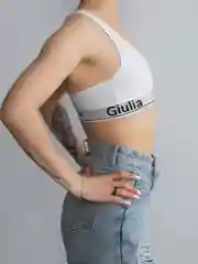 Белый топ Giulia Cotton Bra 01