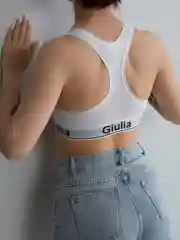 Белый топ Giulia Cotton Bra 01