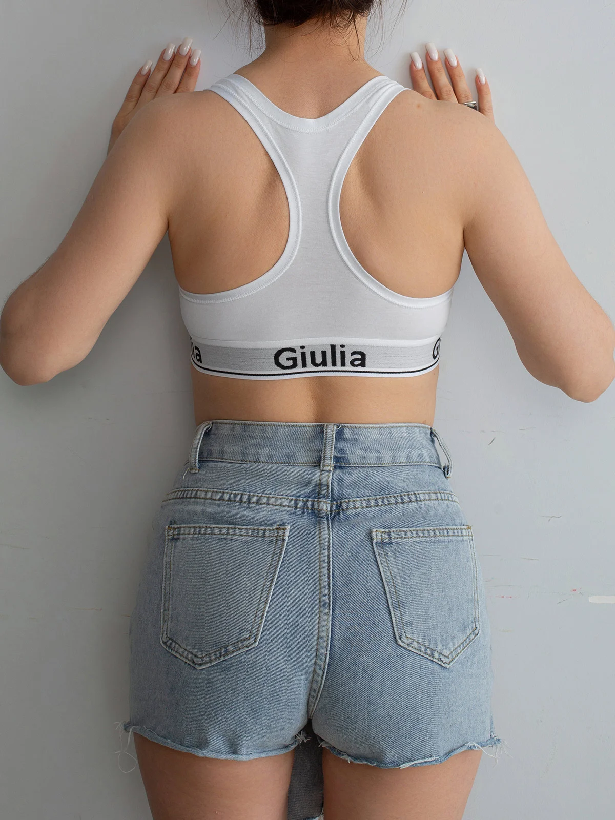 Белый топ Giulia Cotton Bra 01