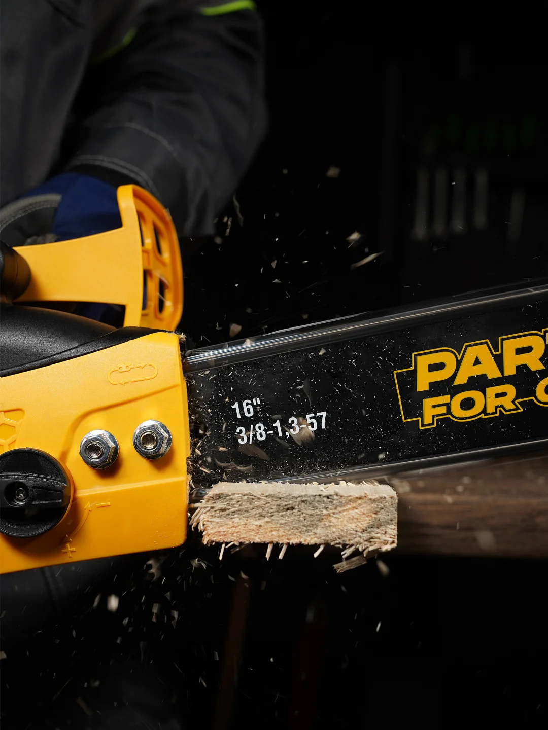 Пила цепная электрическая Partner for Garden ES-405 2000 Вт,16"/40 см шина,цепь 3/8-1,3-57
