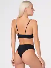 Черный топ Giulia BRASSIERE RIB