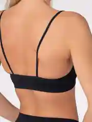 Черный топ Giulia BRASSIERE RIB