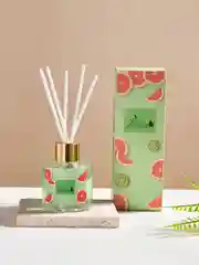Розовый ароматический диффузор для дома с палочками, аромадиффузор