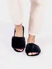 Тапочки домашние, женские, меховые, 4 цвета