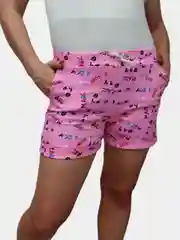 Розовый шорты женские хлопковые