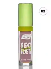 Сиреневый блеск для губ "SECRET" Глянцевый Финиш