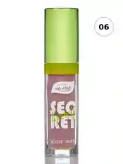 Коралловый меланж блеск для губ "SECRET" Глянцевый Финиш