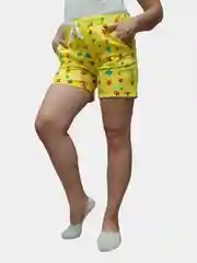 Красный шорты женские хлопковые