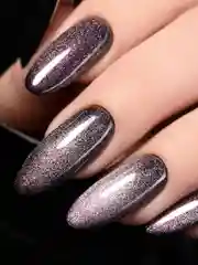 Розовый гель лак Кошачий глаз, 8 мл