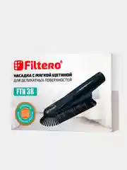 Насадка Filtero FTN 38 с мягкой щетиной для деликатных поверхностей, диаметр 32 мм