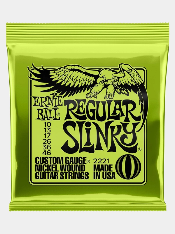 Струны для электрогитары Ernie Ball 2221 Regular Slinky 10-46