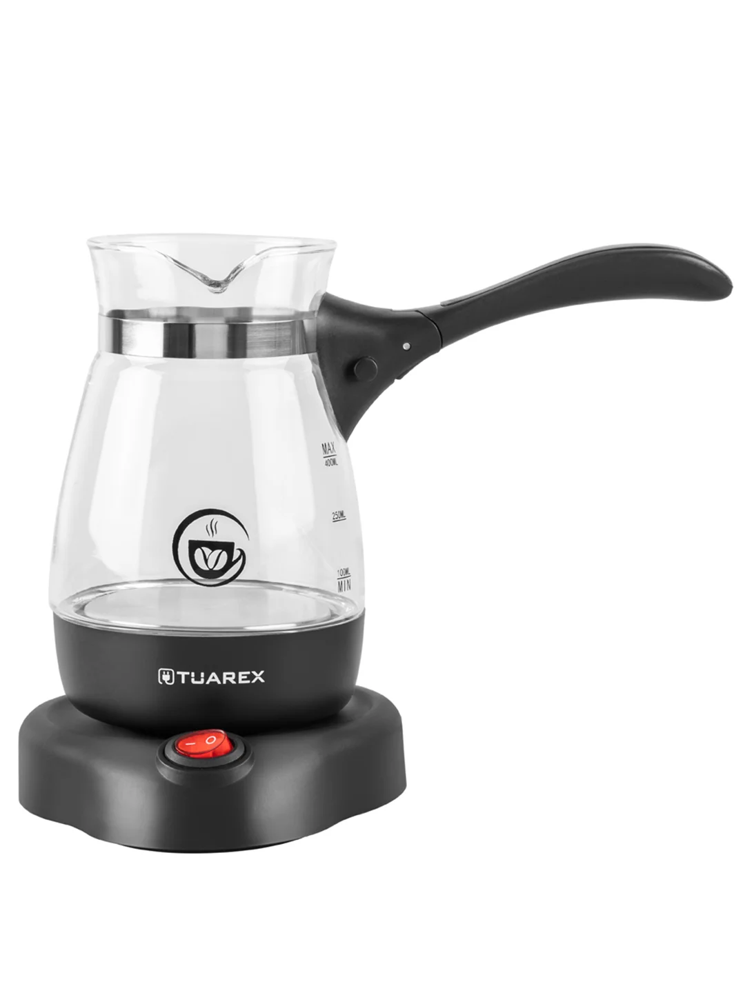 Черный кофеварка-турка TUAREX TK-1240