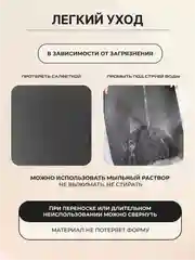 Угольный коврик на кухню для сушки посуды силиконовый и диатомитовый, подставка под горячее
