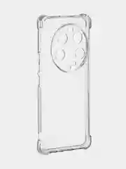 Прозрачный чехол для Xiaomi 13 Ultra противоударный силиконовый BROSCORP прозрачный, усиленные углы