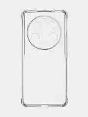 Прозрачный чехол для Xiaomi 13 Ultra противоударный силиконовый BROSCORP прозрачный, усиленные углы