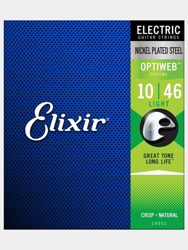 Струны для электрогитары Elixir 19052 Optiweb Light 10-46