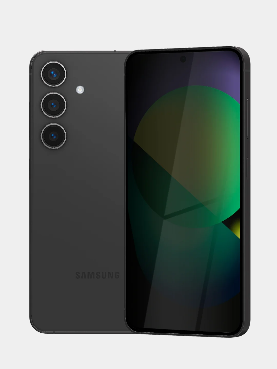 Черный стекло для Samsung Galaxy S24, Ultra, Plus защитное BROSCORP олеофобное матовое антишпион