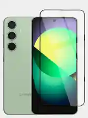 Белый стекло для Samsung Galaxy S24, Ultra, Plus защитное BROSCORP олеофобное матовое антишпион