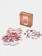 Деревянный фигурный пазл Active Puzzles "Уточка Лалафанфан",19х29 см, 100 деталей