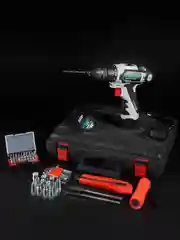 Дрель-шуруповерт аккумуляторная ELECTROLITE Expert 12/2.0М набор инструментов, 22 НМ,2 акб