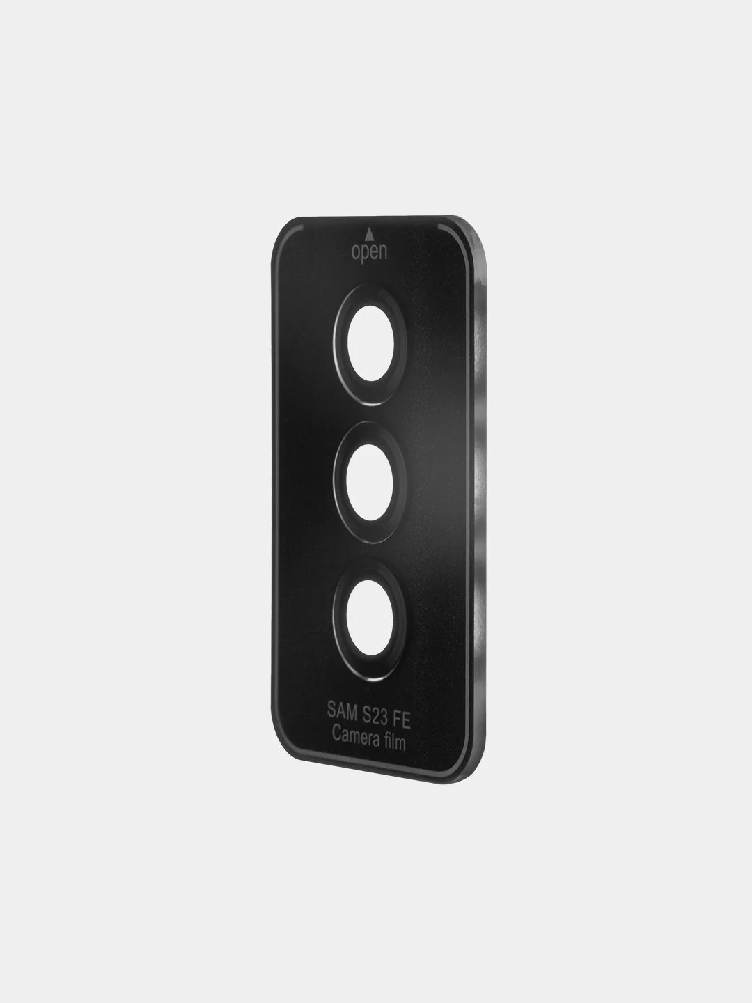 Черный стекло на камеру для Samsung Galaxy S24, S24+, S24 Ultra, S23FE защитное BROSCORP накладки