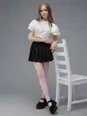 Белый колготки детские Giulia Jennifer 01