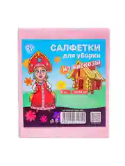 Набор салфеток универсальных 6 штук, 30х38 см., вискоза