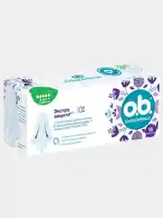 Тампоны ob ExtraProtect Super Plus Comfort 16шт для обильных выделений с крылашками