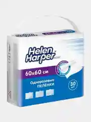 Пеленки одноразовые для взрослых, детей, животных Helen Harper, basic, 30 шт, 60*60 см