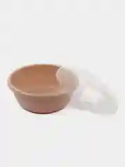 Красный таз пищевой с крышкой, миска салатница 10 л