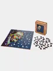 Деревянный фигурный пазл Active Puzzles "Поп Арт Дали", 40х40 см, 475 деталей