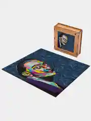 Деревянный фигурный пазл Active Puzzles "Поп Арт Дали", 40х40 см, 475 деталей