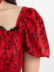 Красный платье женское, сарафан летний