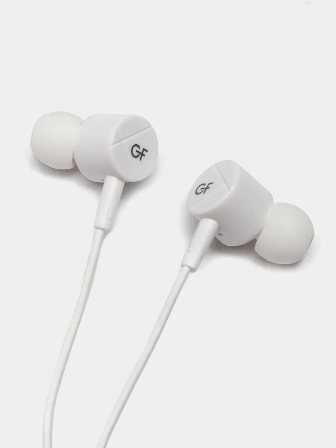 Белый наушники проводные с микрофоном GFPower M05