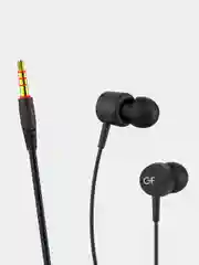 Черный наушники проводные с микрофоном GFPower M05