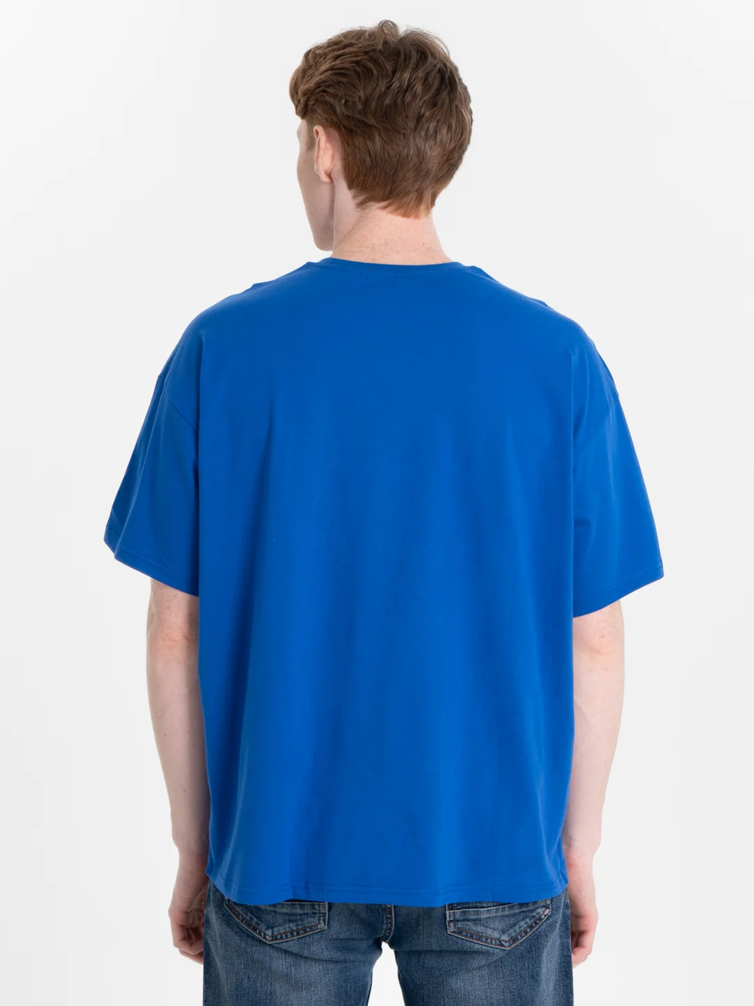 Серый меланж футболка Oversize