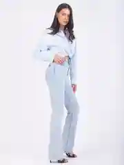 Ледяной джинсы женские  прямые straight с высокой посадкой